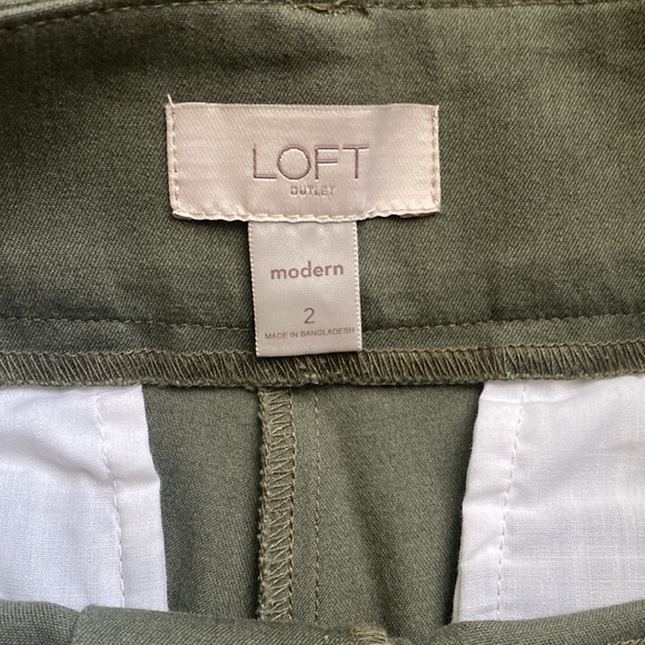 Loft pants size 2 in green - Picture 5 of 6